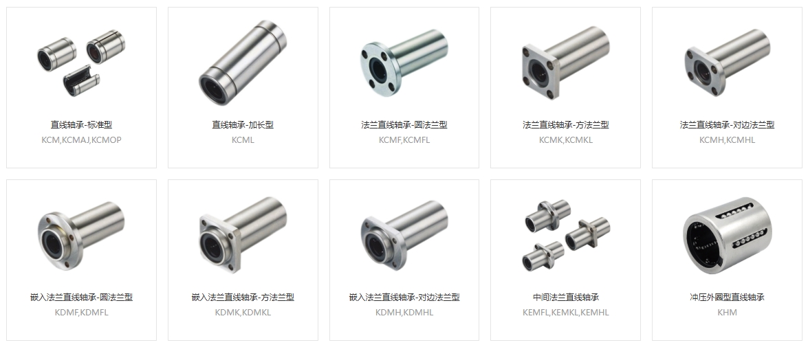 直線軸承，軸承震動，軸承加工